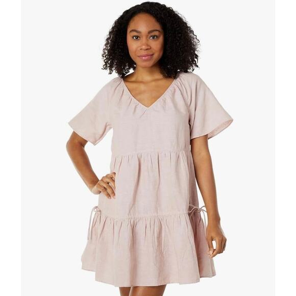 Madewell Dresses & Skirts - Madewell Lorelei Mini Dress Linen sz XS